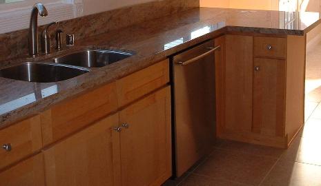 Discount Maple Shaker Kitchen Cabinet In Santa Ana Orange County